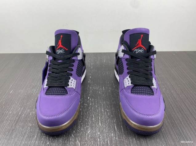 Cheap TBkick Scott LN4 4 and Purple Retro Family) (Friends Jordan 766296 Travis 0802